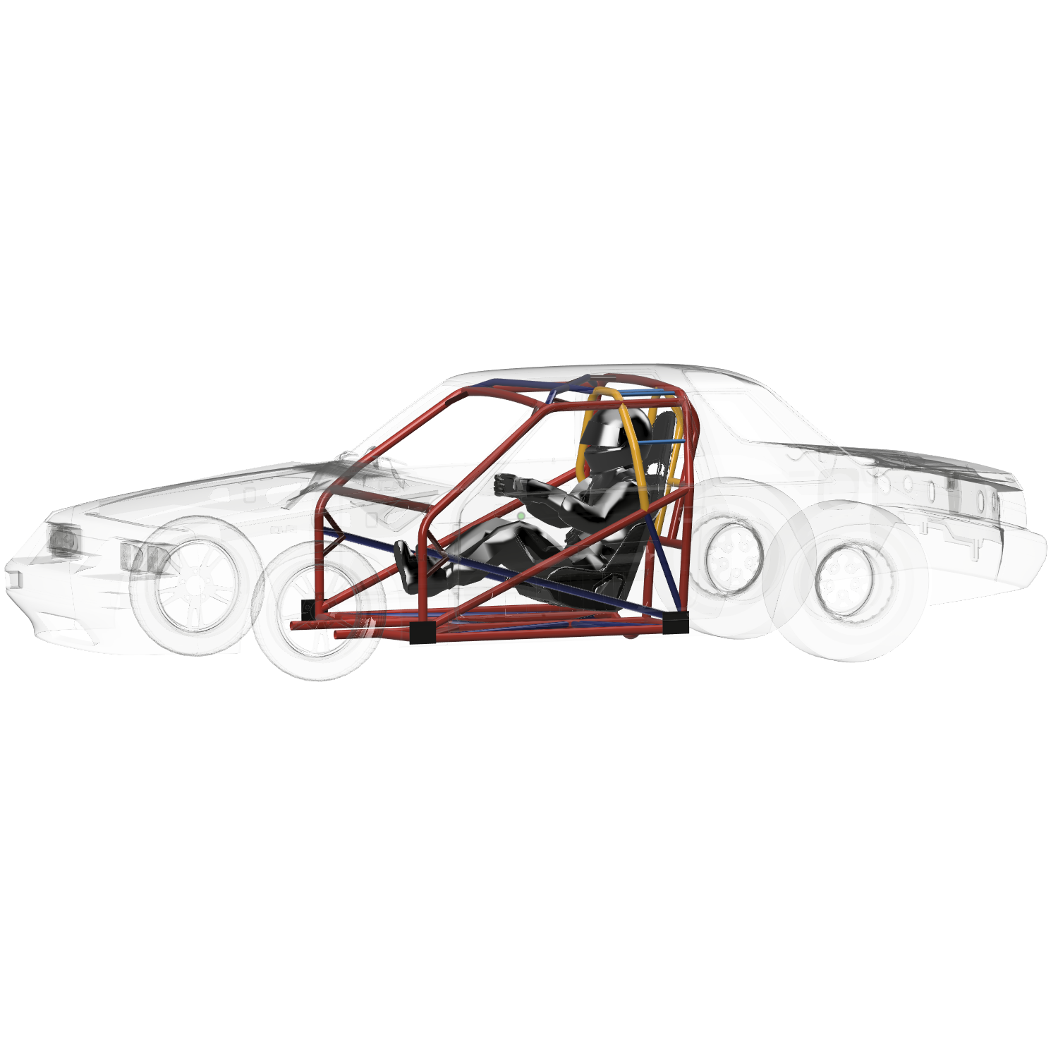 25.2 Cage 1979-1993 Fox Body Mustang