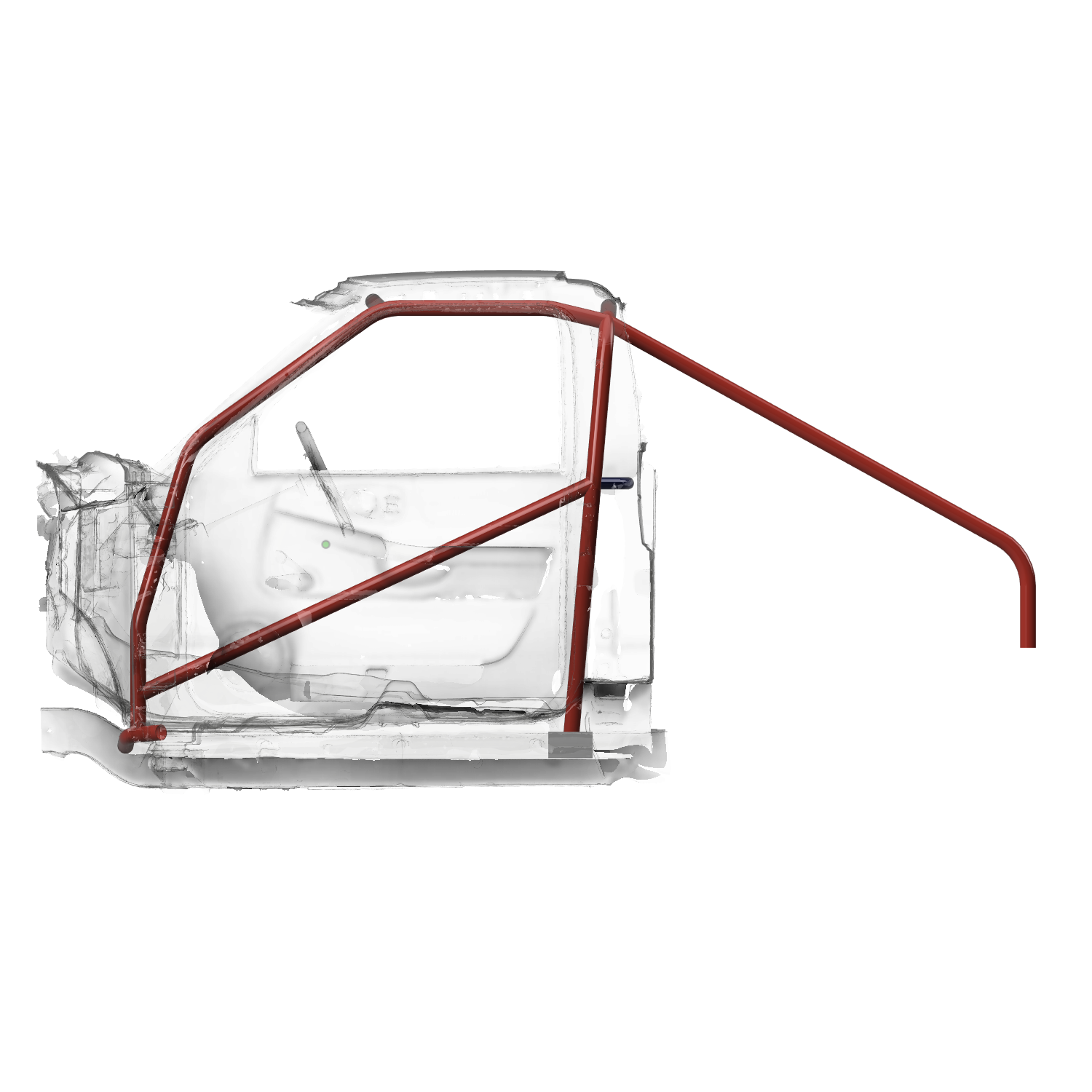 8.50 Cage, 2nd Gen S10, thru the Dash