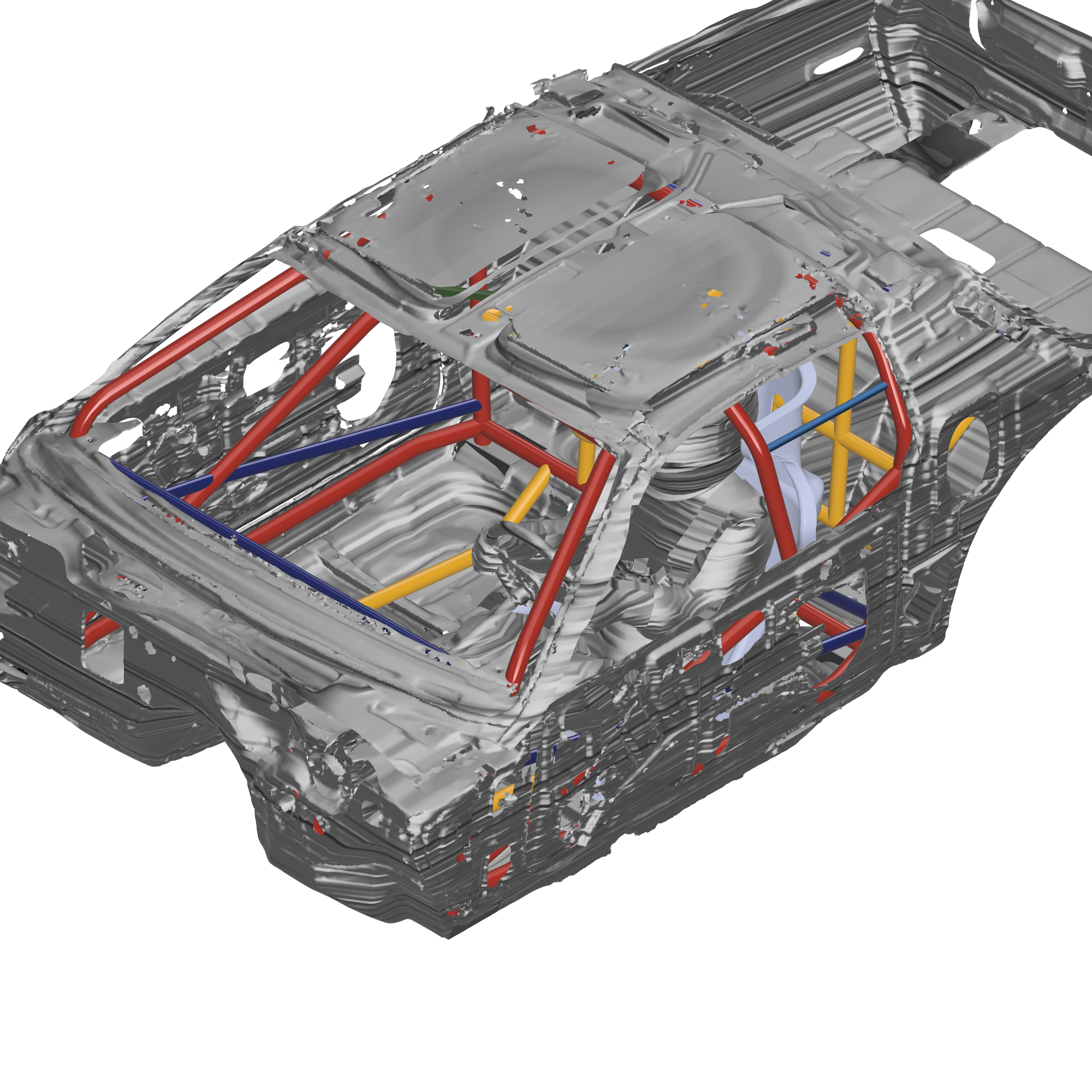 25.5 Cage, 1982-1992 Camaro and Firebird with T-Tops