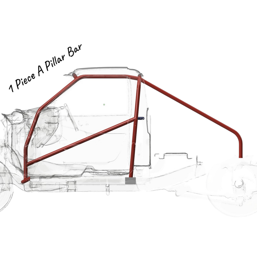 8.50 Cage, 2nd Gen S10, thru the Dash