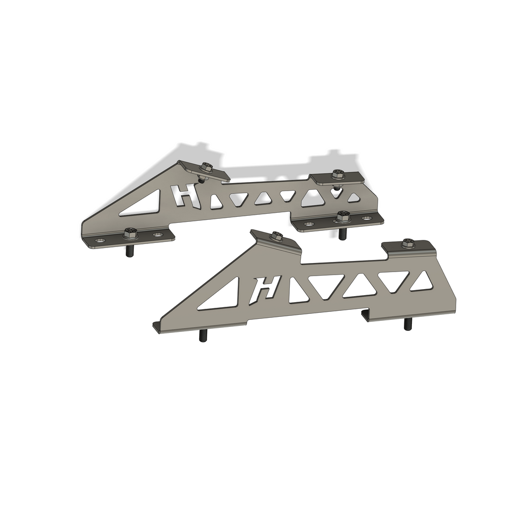 Kirkey 55 and 38 Series Seat Mounts for 1966-1970 B-Body (Charger, Coronet, Super Bee, Belvedere, GTX, Road Runner)