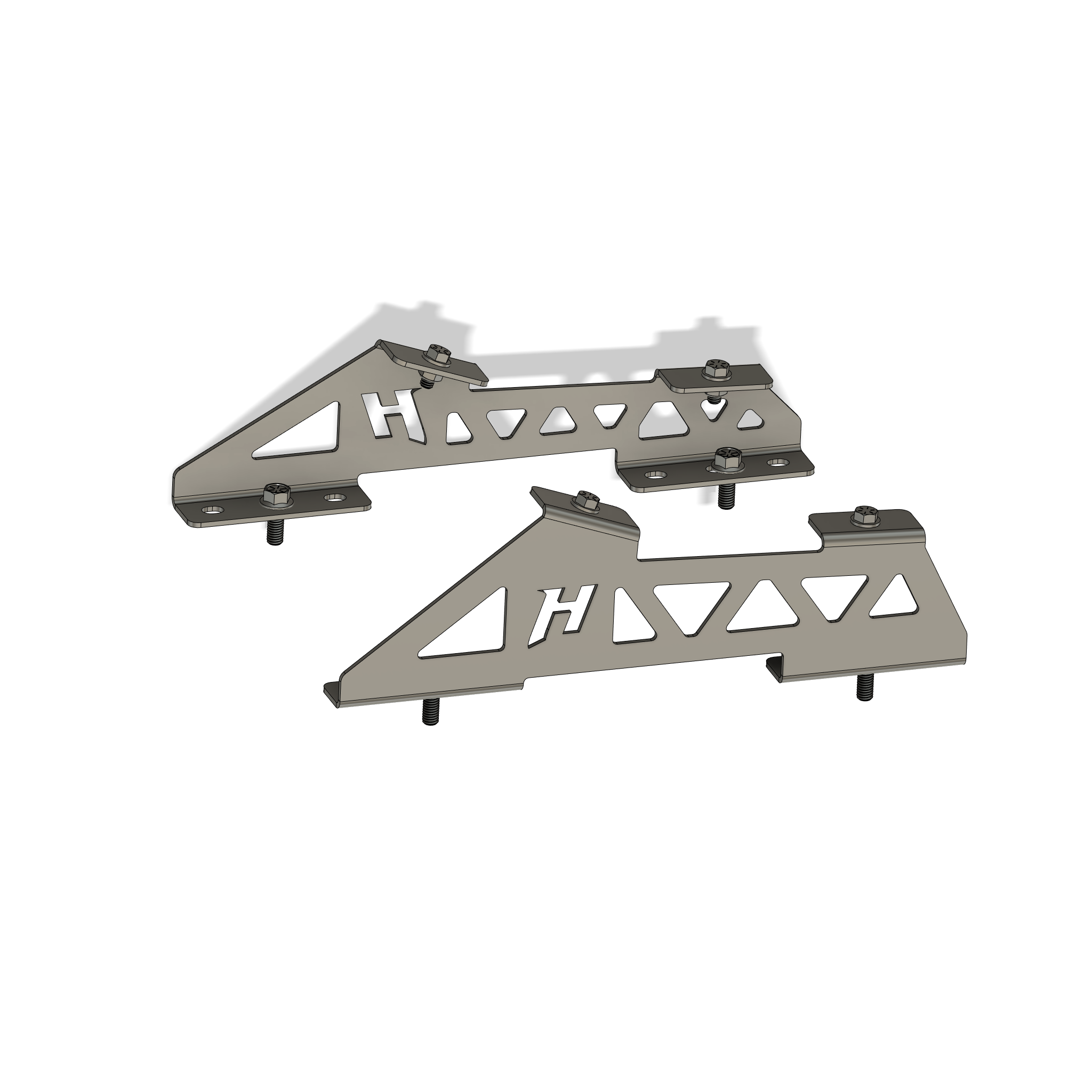 Kirkey 55 and 38 Series Seat Mounts for 1966-1970 B-Body (Charger, Coronet, Super Bee, Belvedere, GTX, Road Runner)