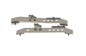 Kirkey 55 and 38 Series Seat Mounts for 1975-1981 2nd Gen Camaro, Firebird, Trans Am