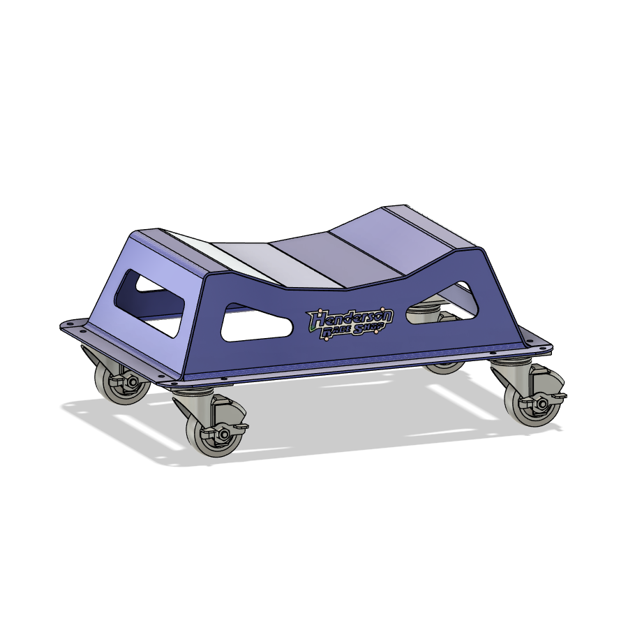 8 Inch Tall Roller HRS Wheel Crib Sets (4" +4")