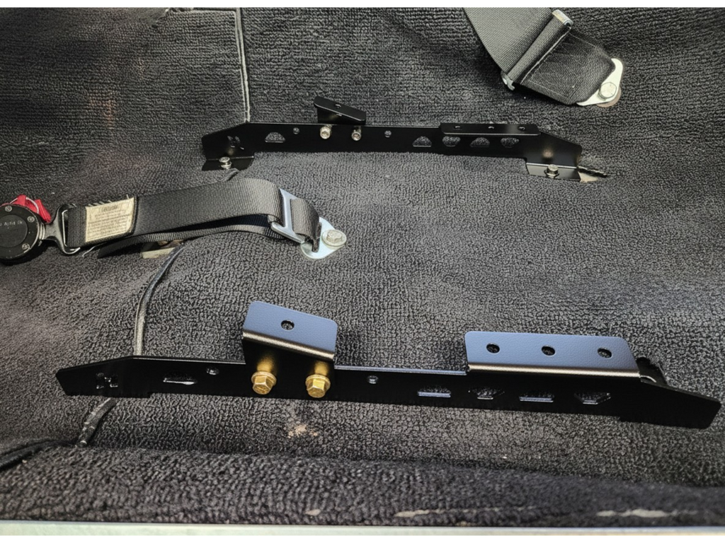 Kirkey 55 and 38 Series Seat Mounts for 1970-1974 2nd Gen Camaro, Firebird, Trans Am