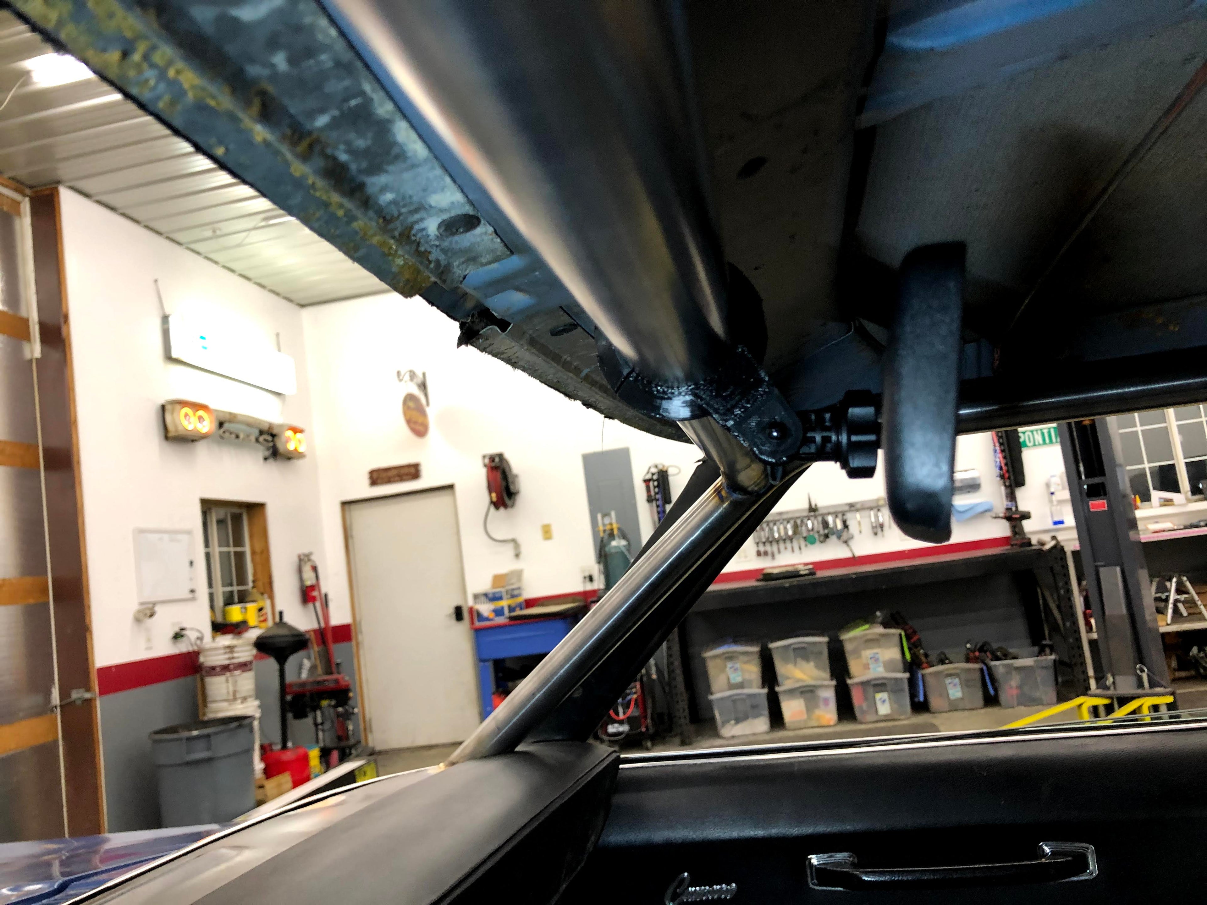 Roll Cage Mounted Rear View Mirror