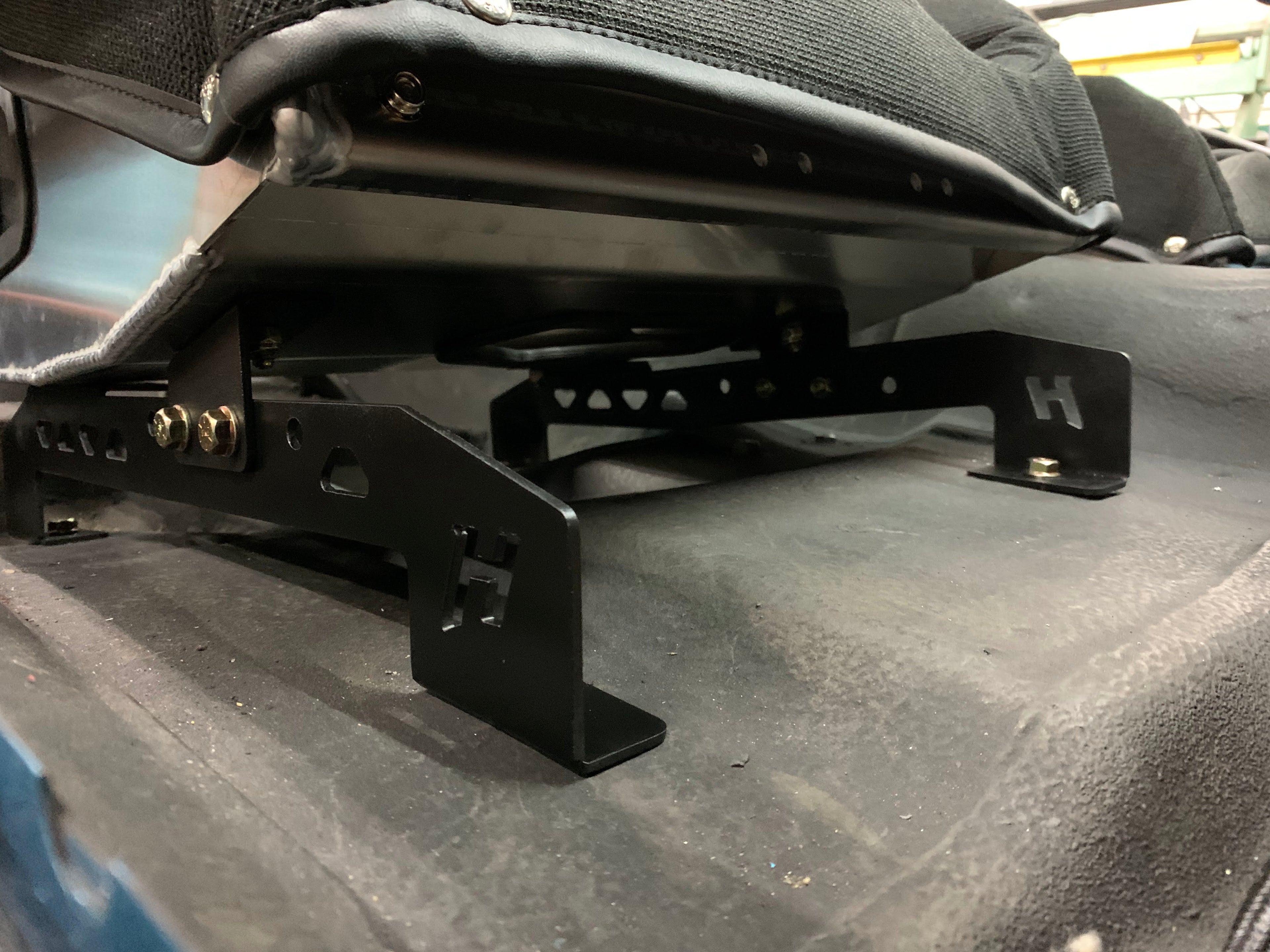 Kirkey 55 and 38 Series Seat Mounts for 1975-1981 2nd Gen Camaro, Firebird, Trans Am