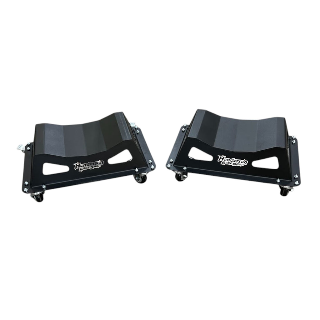 8 Inch Tall Roller HRS Wheel Crib Sets (4" +4")