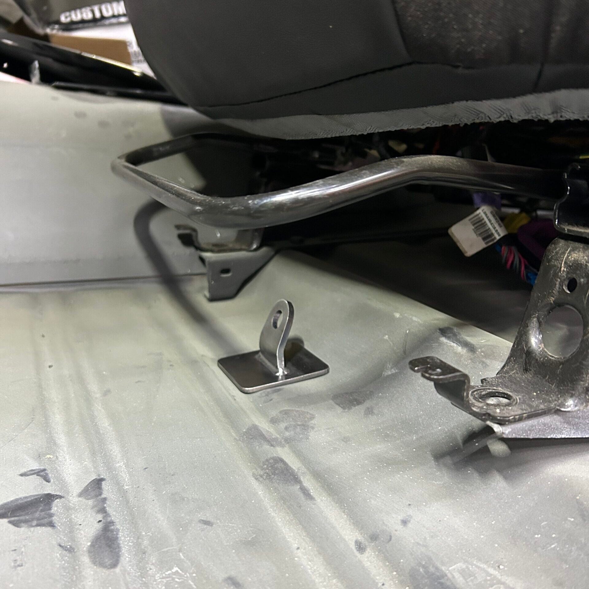 Weld-in Floor Mount for 5 Point Harness Submarine Belt