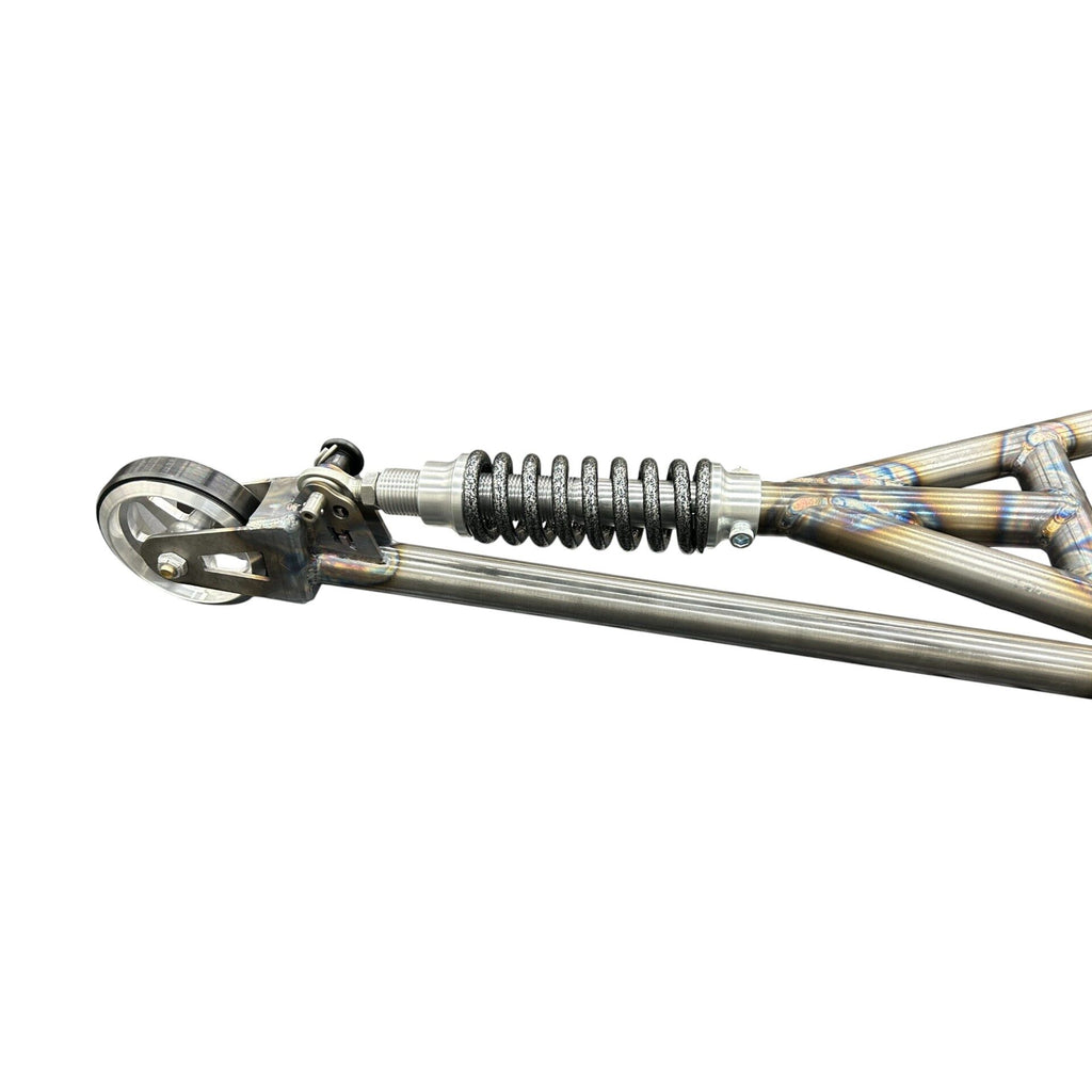 Heavy Duty Wheelie Bar Spring Slider Assembly
