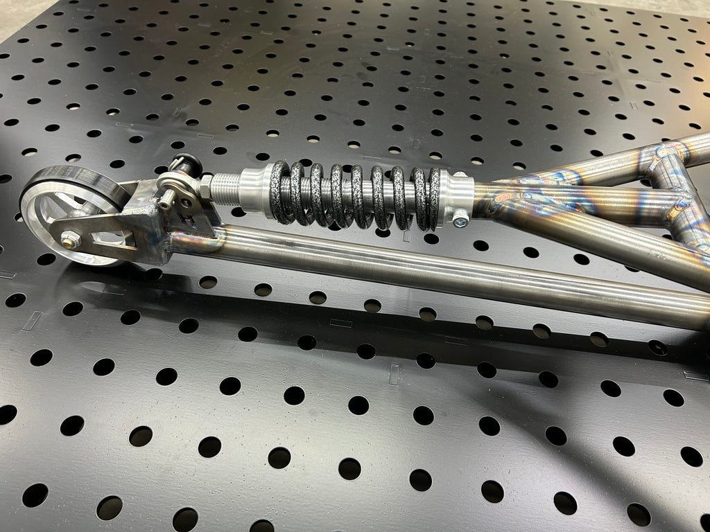 HRS Single Wheelie Bar with Heavy Duty Spring Slider