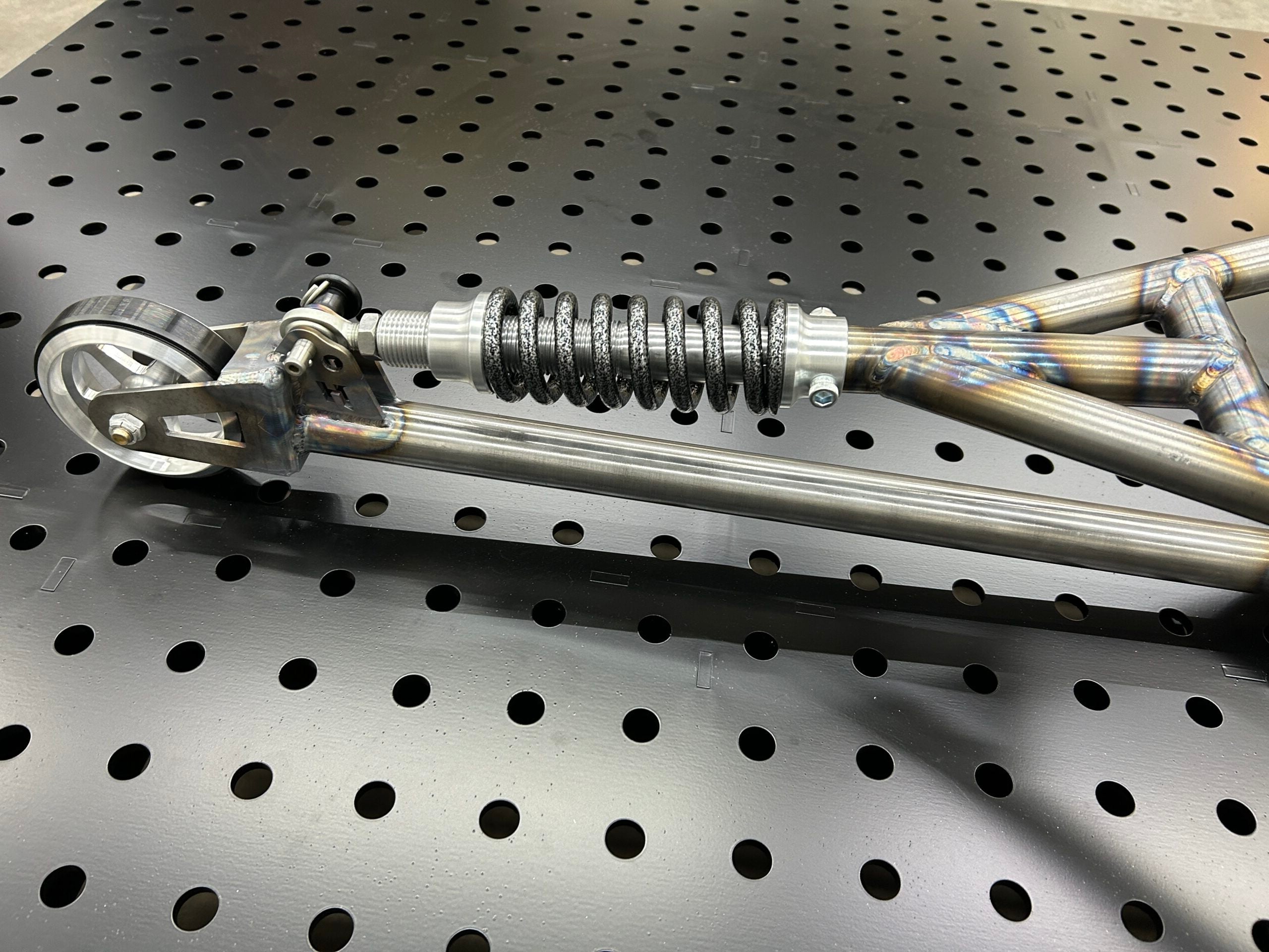 HRS Single Wheelie Bar with Heavy Duty Spring Slider