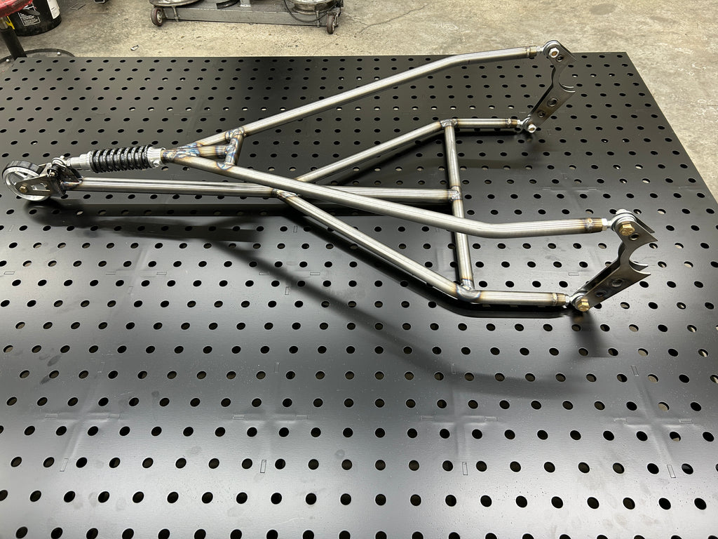 HRS Single Wheelie Bar with Heavy Duty Spring Slider