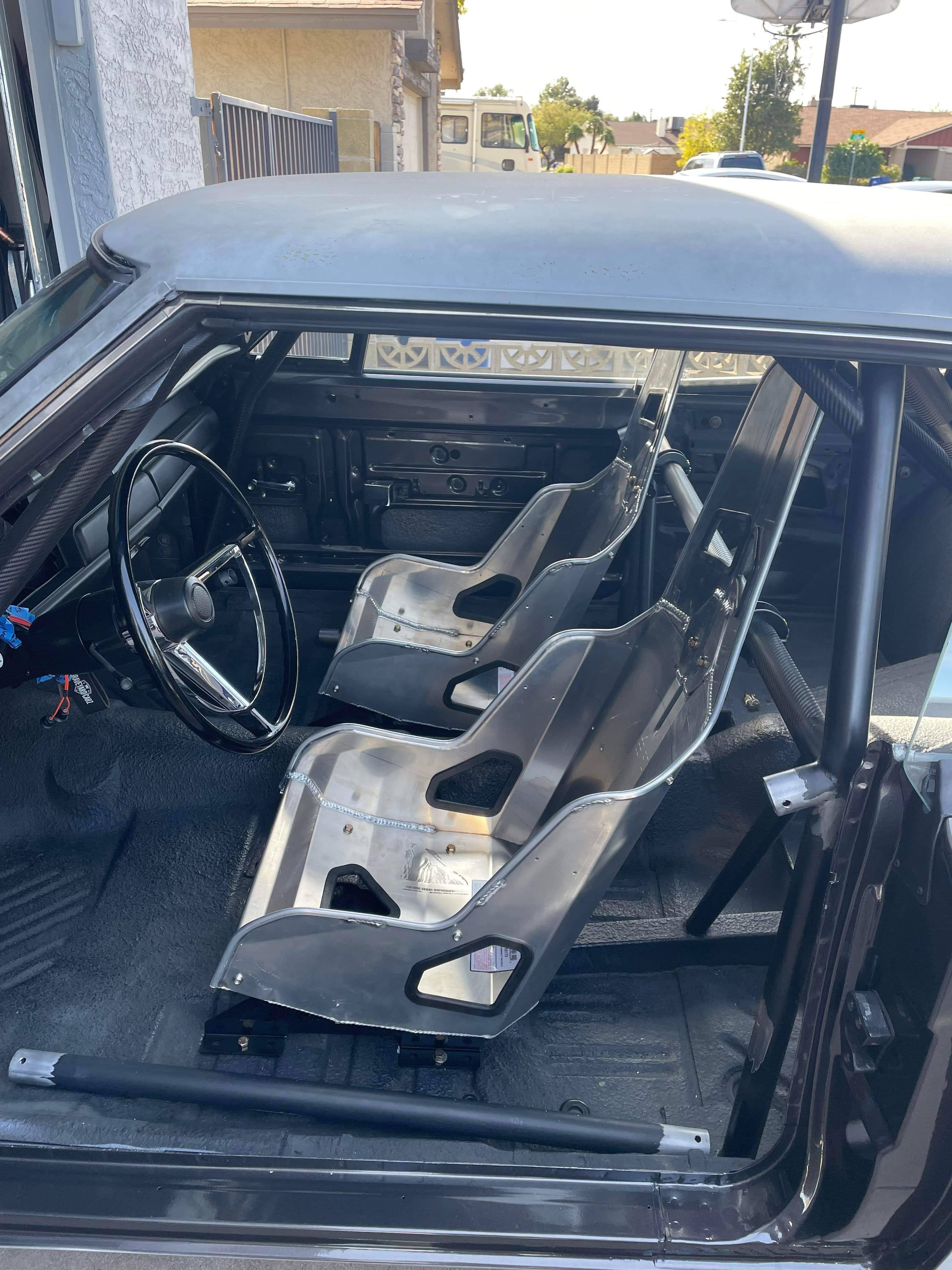 Kirkey 55 and 38 Series Seat Mounts for 1966-1970 B-Body (Charger, Coronet, Super Bee, Belvedere, GTX, Road Runner)