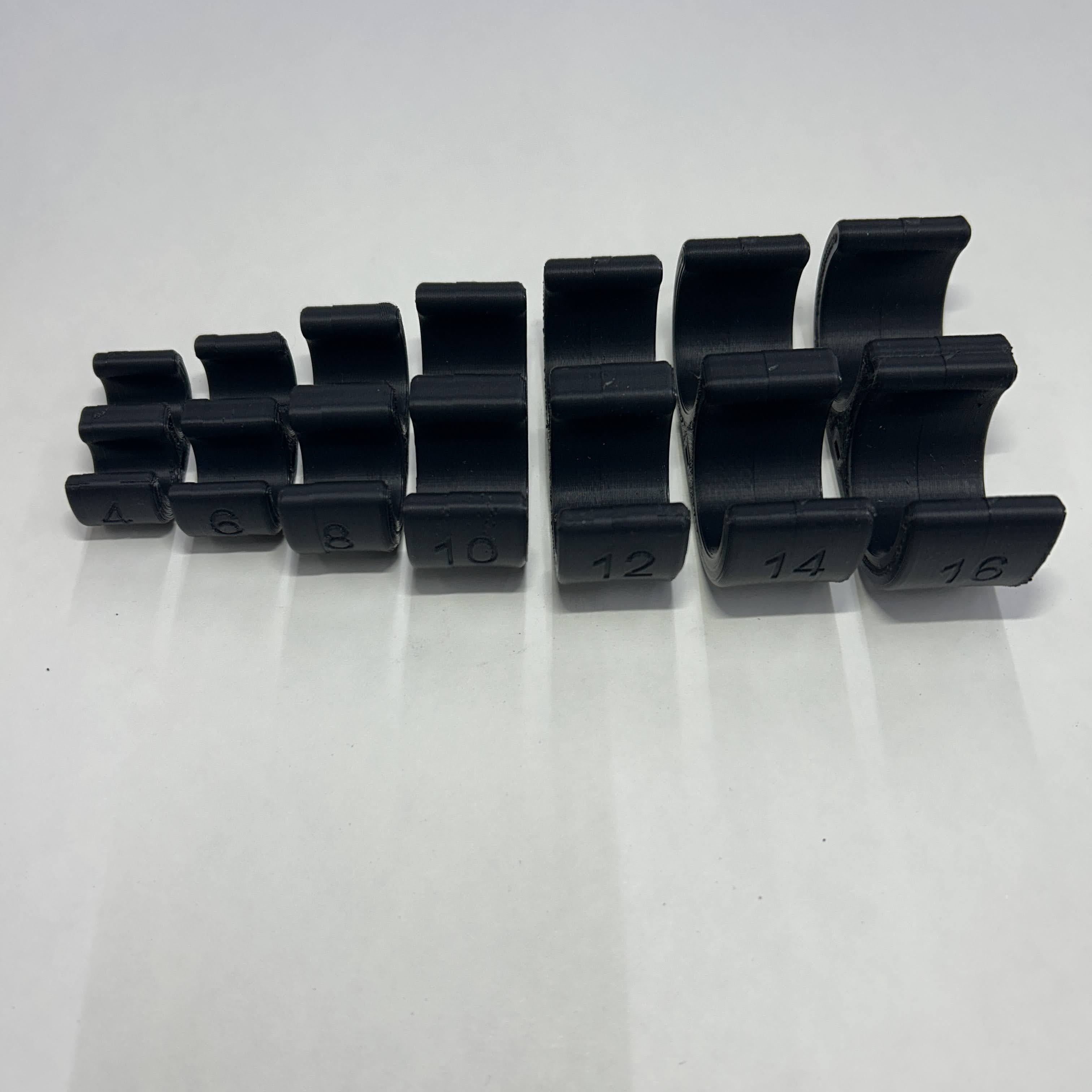 Double Floating Base AN Hose Clamps