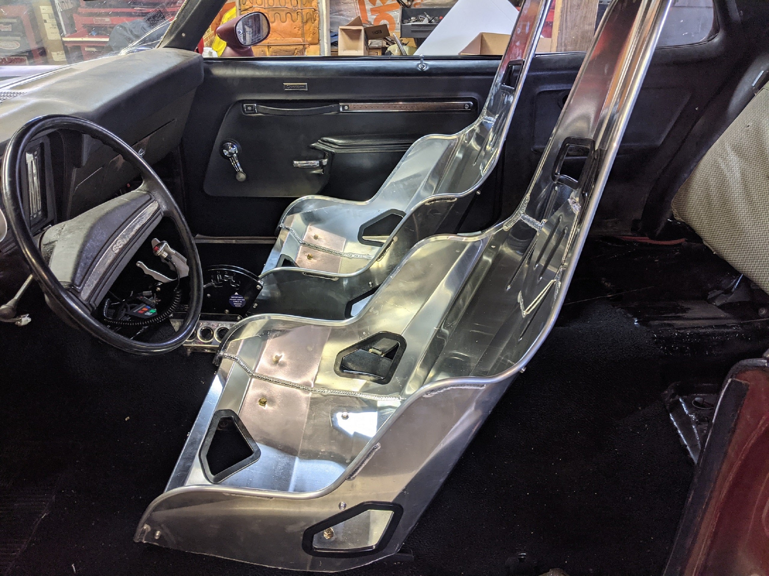 Kirkey 55 and 38 Series Seat Mounts for 1962-1967 1st gen Chevy II and Nova