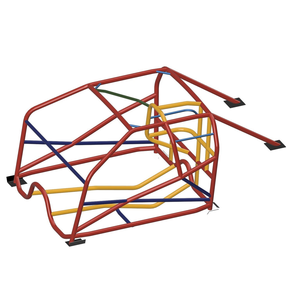 Henderson Race Shop Store 25.5 roll cage kit for 1982-1992 Camaro and Firebird, featuring 4130 chromoly steel tubing.