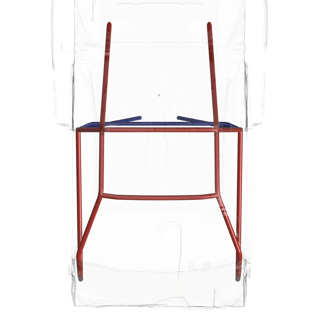 Henderson Race Shop Store 8.50 roll cage kit for Plymouth Duster and Dodge Demon shown in a top-down CAD view.