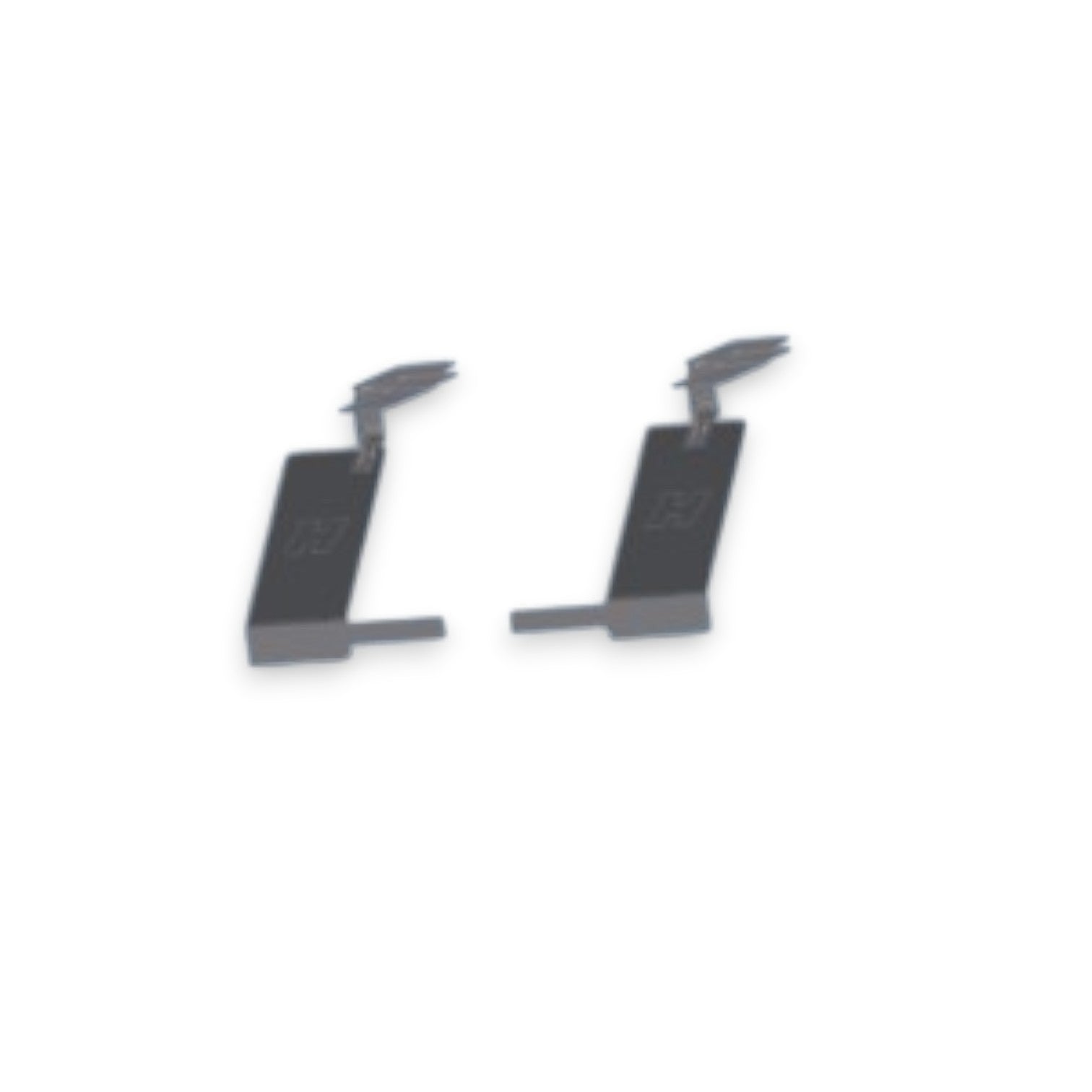 Henderson Race Shop Store Top and Middle Bulb Blinder Set V2 in high-temperature black ASA for drag racing.
