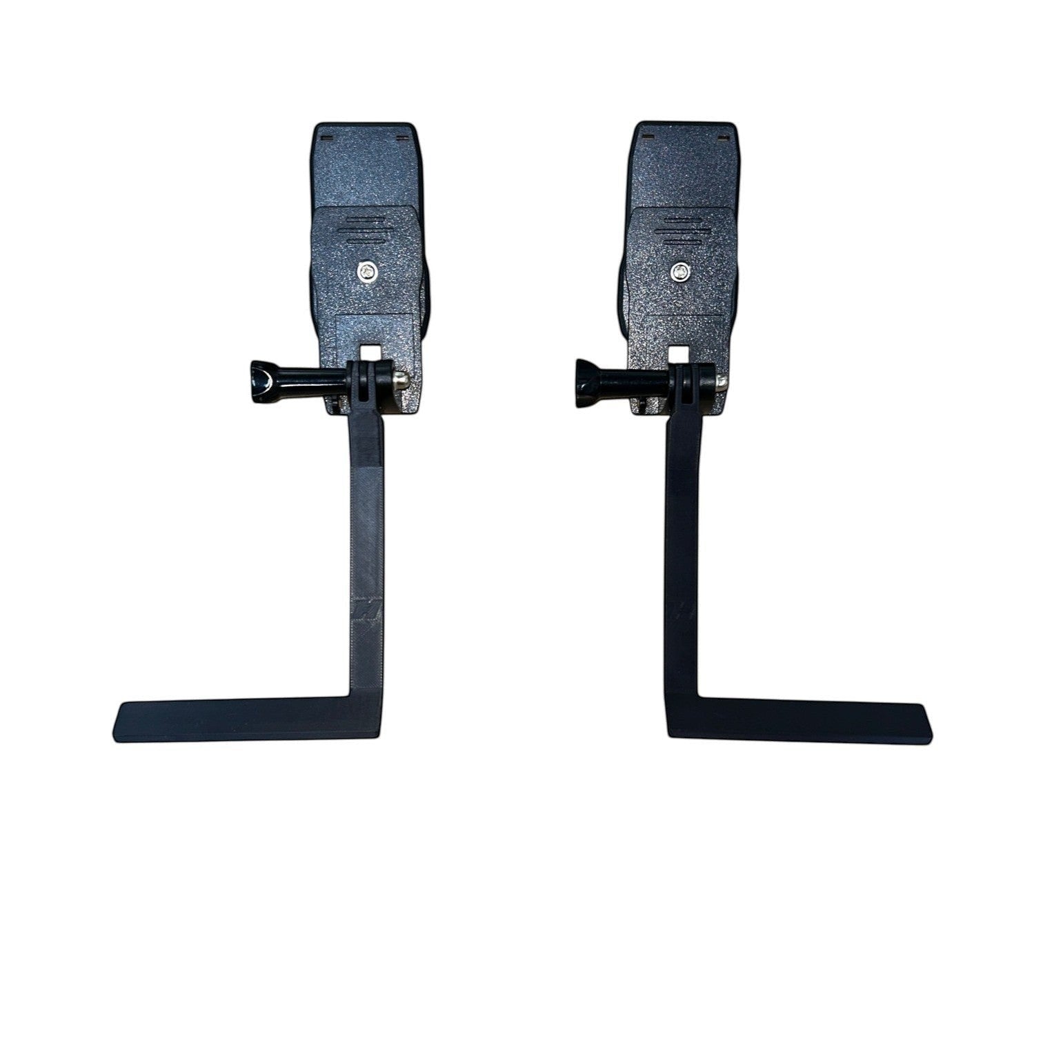 Henderson Race Shop Store Top and Middle Bulb Blinder Set V1 made of black high-temperature ASA for drag racing.