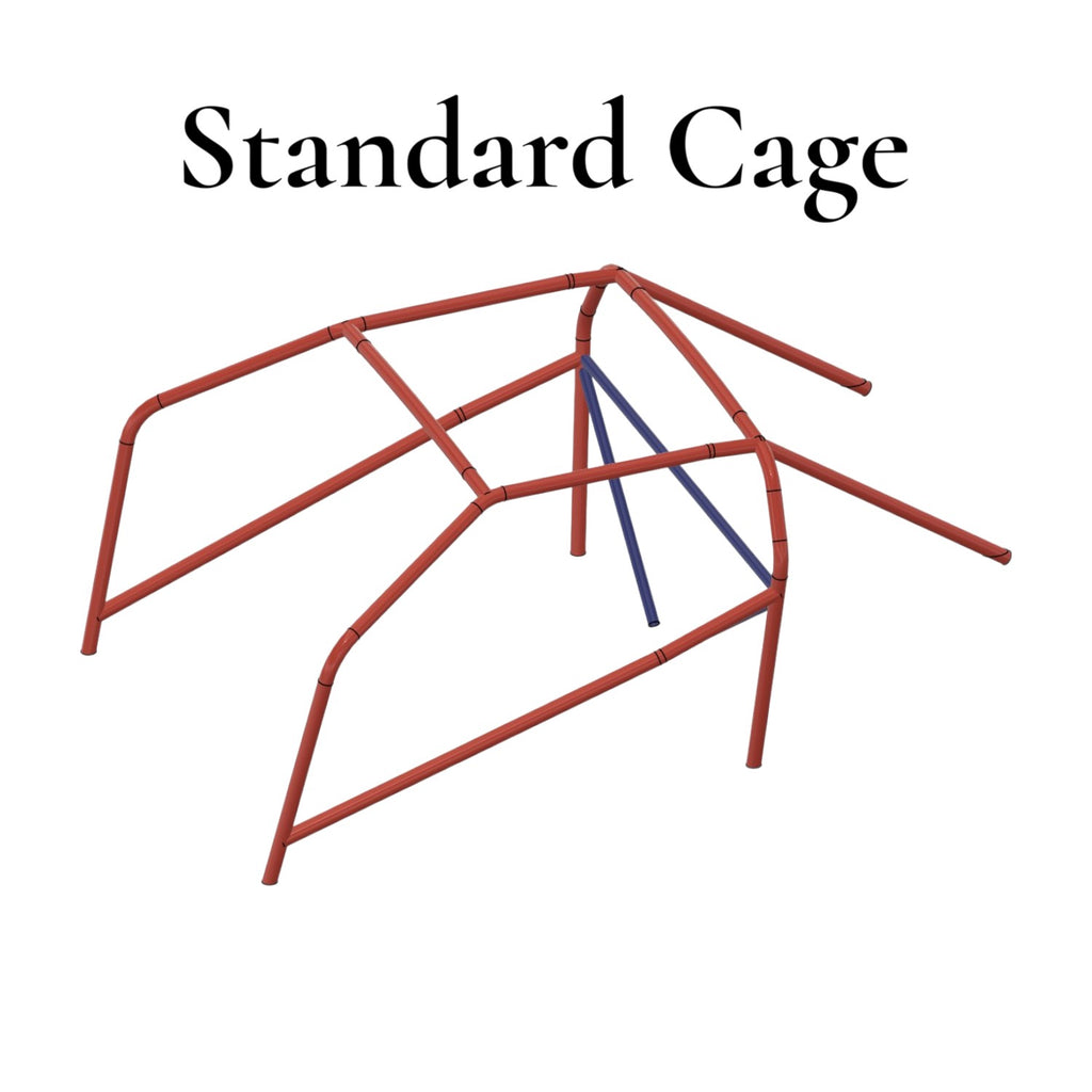 Henderson Race Shop Store 8.50 roll cage kit for 1982-1992 Camaro and Firebird with T-Tops in chromoly steel