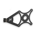 Henderson Race Shop Store chromoly parachute mount plate with integrated cable clamp for 1.25 inch tubing