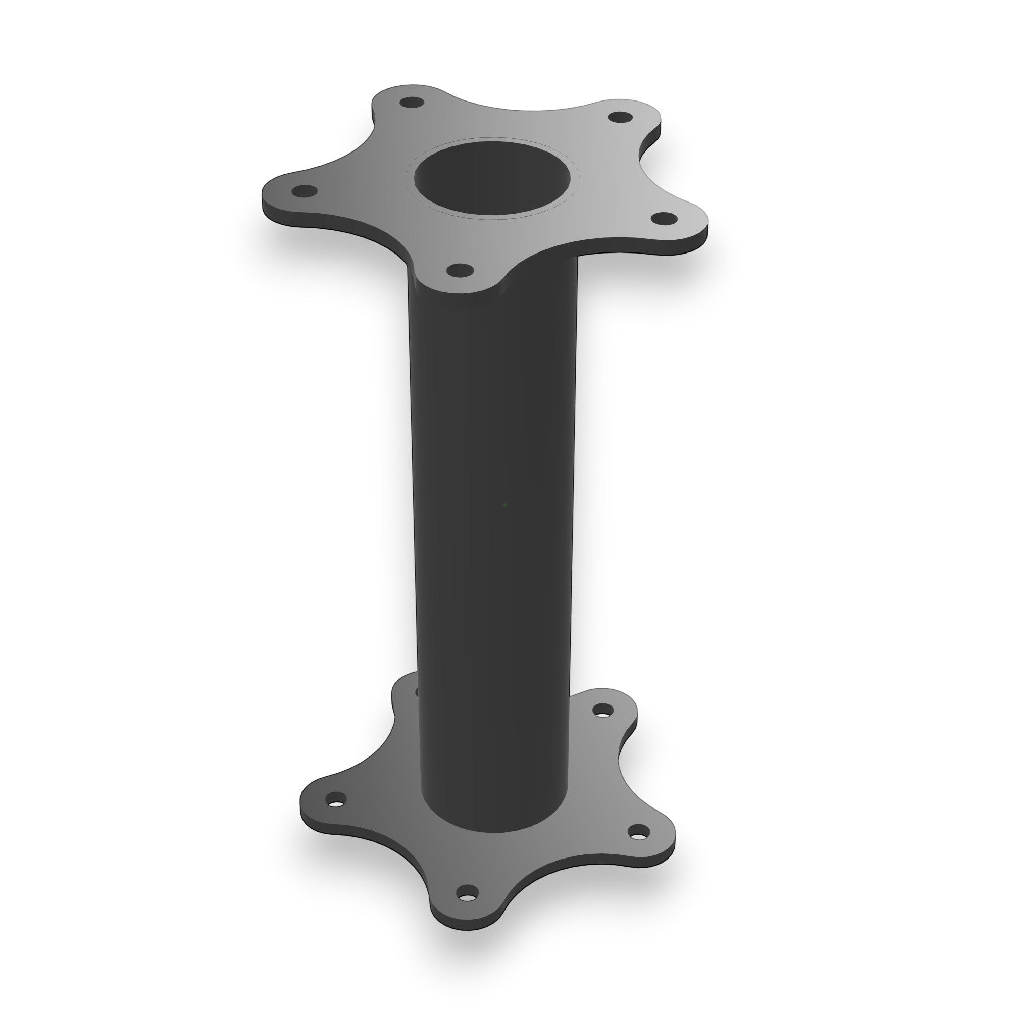 Henderson Race Shop Store 6-inch chromoly drag race steering column extension with steel adapter plates