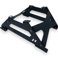 Henderson Race Shop Store black powder-coated steel seat mount brackets for 2015+ Ford F-150 Kirkey racing seats