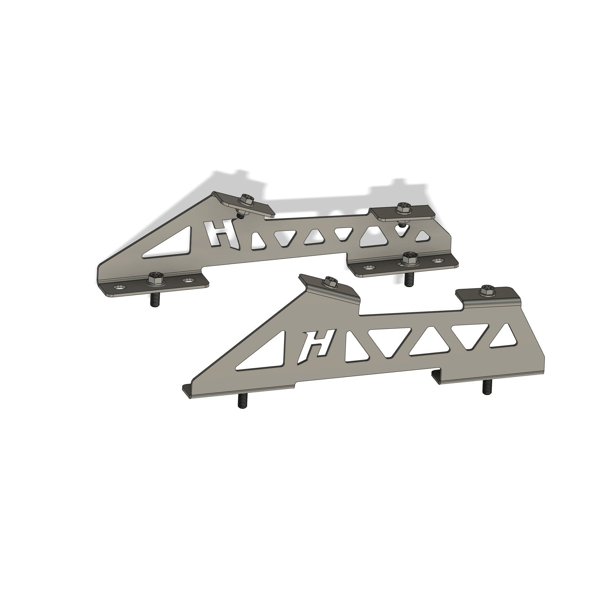 Henderson Race Shop Store steel seat mount brackets for Kirkey 38 and 55 series seats in Mopar B-Body vehicles