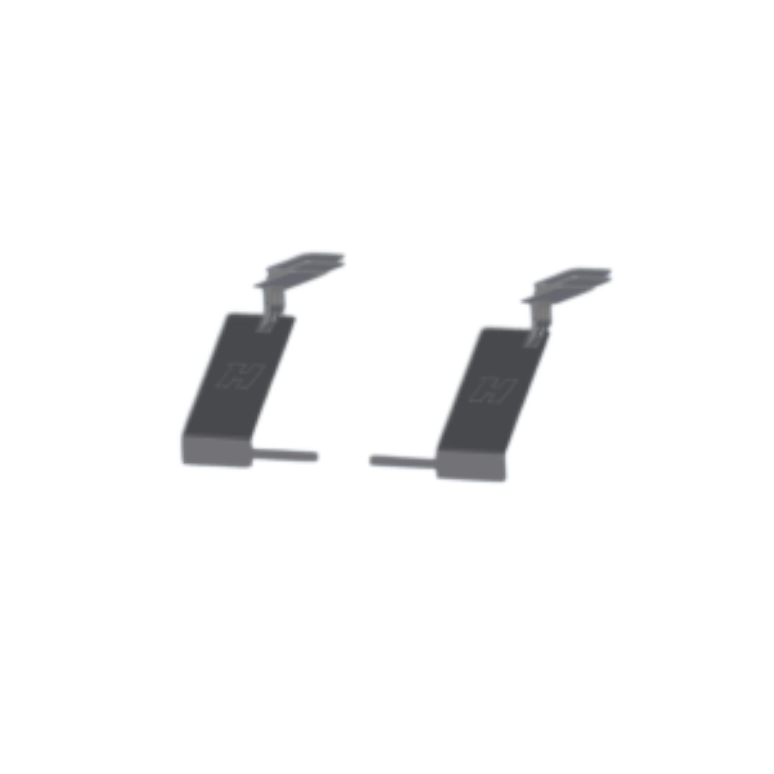 Henderson Race Shop Store Middle Bulb Blinder Set V2 in black ASA plastic for drag racing staging visibility