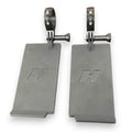 Henderson Race Shop Store notched whole tree blinder set in grey ASA plastic with adjustable roll cage mounts.