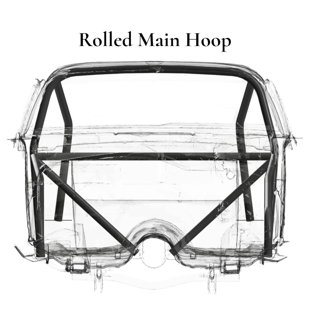 Henderson Race Shop Store roll bar kit featuring a CAD-designed rolled main hoop for a 1968-1974 Chevy Nova.