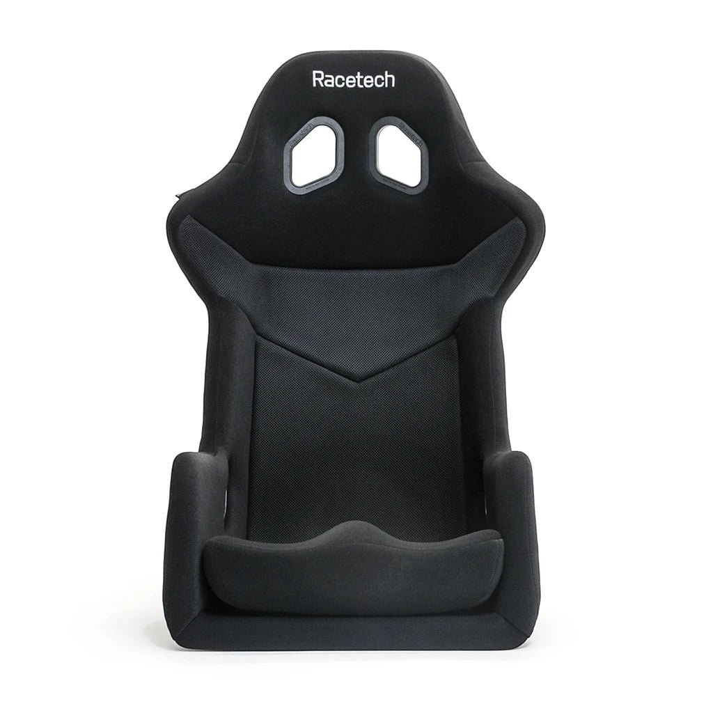 Henderson Race Shop Store Racetech RT4100 black fiberglass racing seat with breathable spacer fabric and harness slots