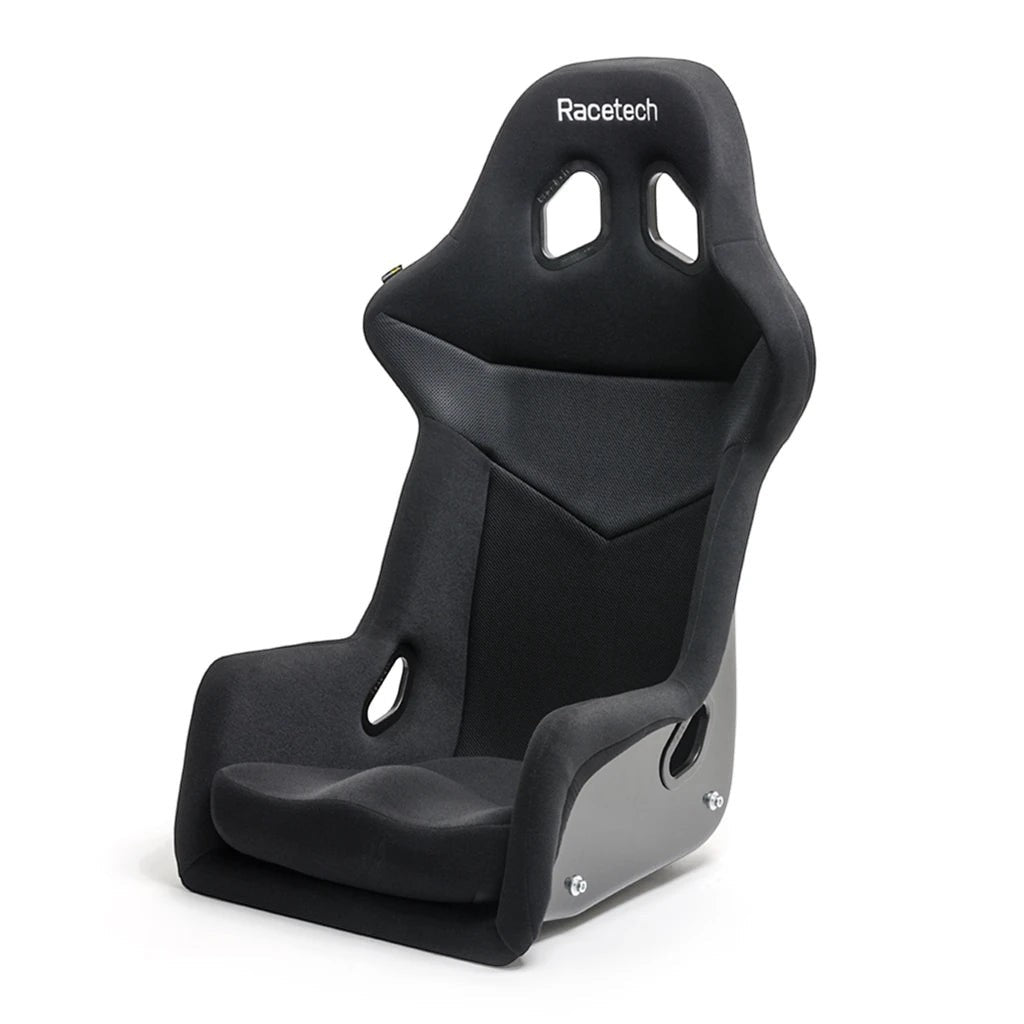 Henderson Race Shop Store Racetech RT4100 black fiberglass racing seat with breathable spacer fabric and harness slots