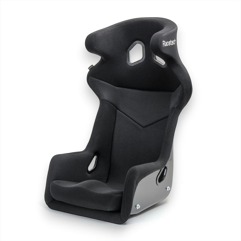 Henderson Race Shop Store Racetech RT4100HR black fiberglass racing seat with head restraint wings and harness slots