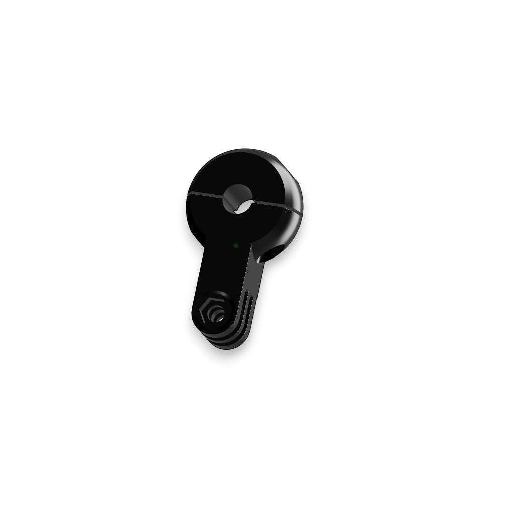 Henderson Race Shop Store 1.375" 3D printed black roll cage clamp with GoPro accessory mount for dragy or camera