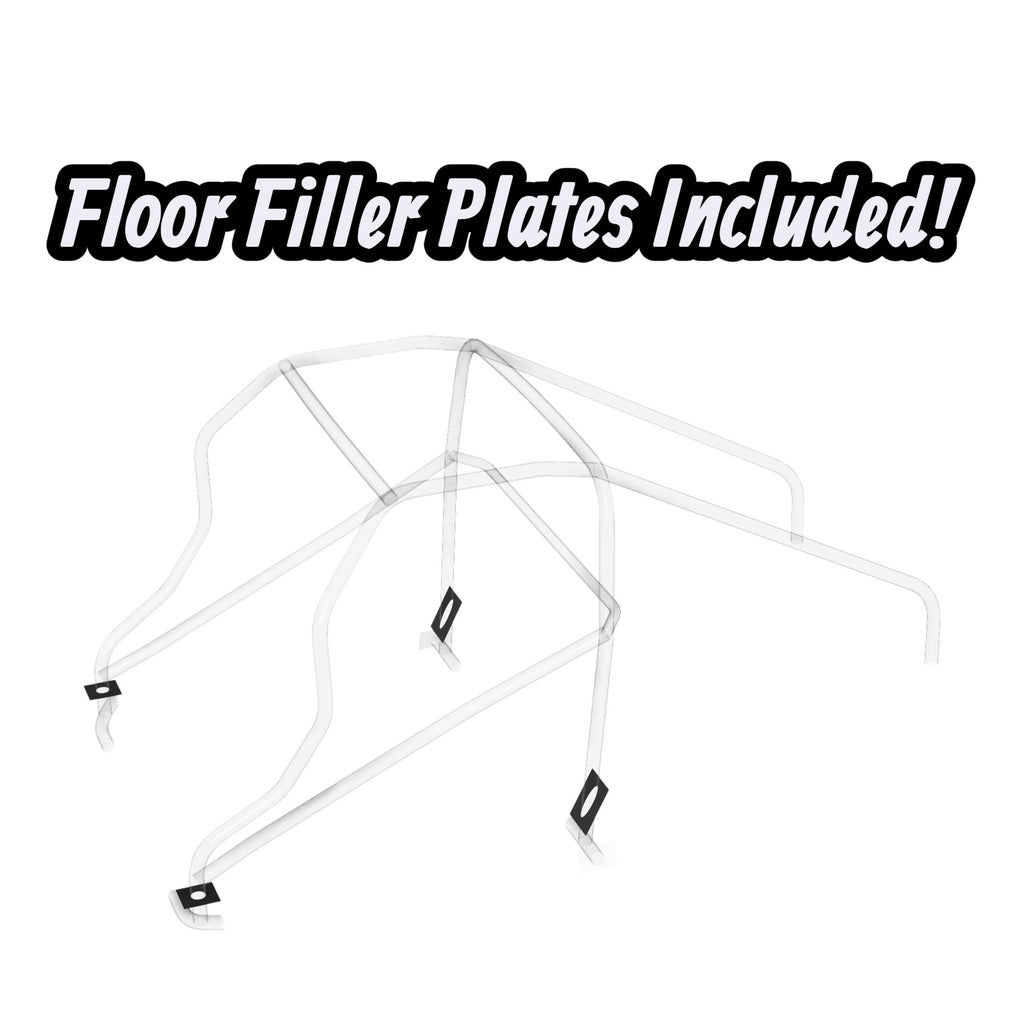 Henderson Race Shop Store 8.50 chromoly roll cage kit for 2nd Gen S10 with included floor filler plates