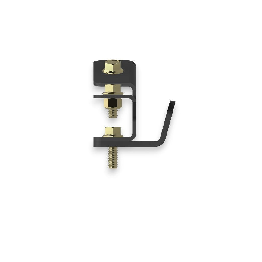 Henderson Race Shop Store black powder coated steel seat belt to seat mount adapter set with hardware