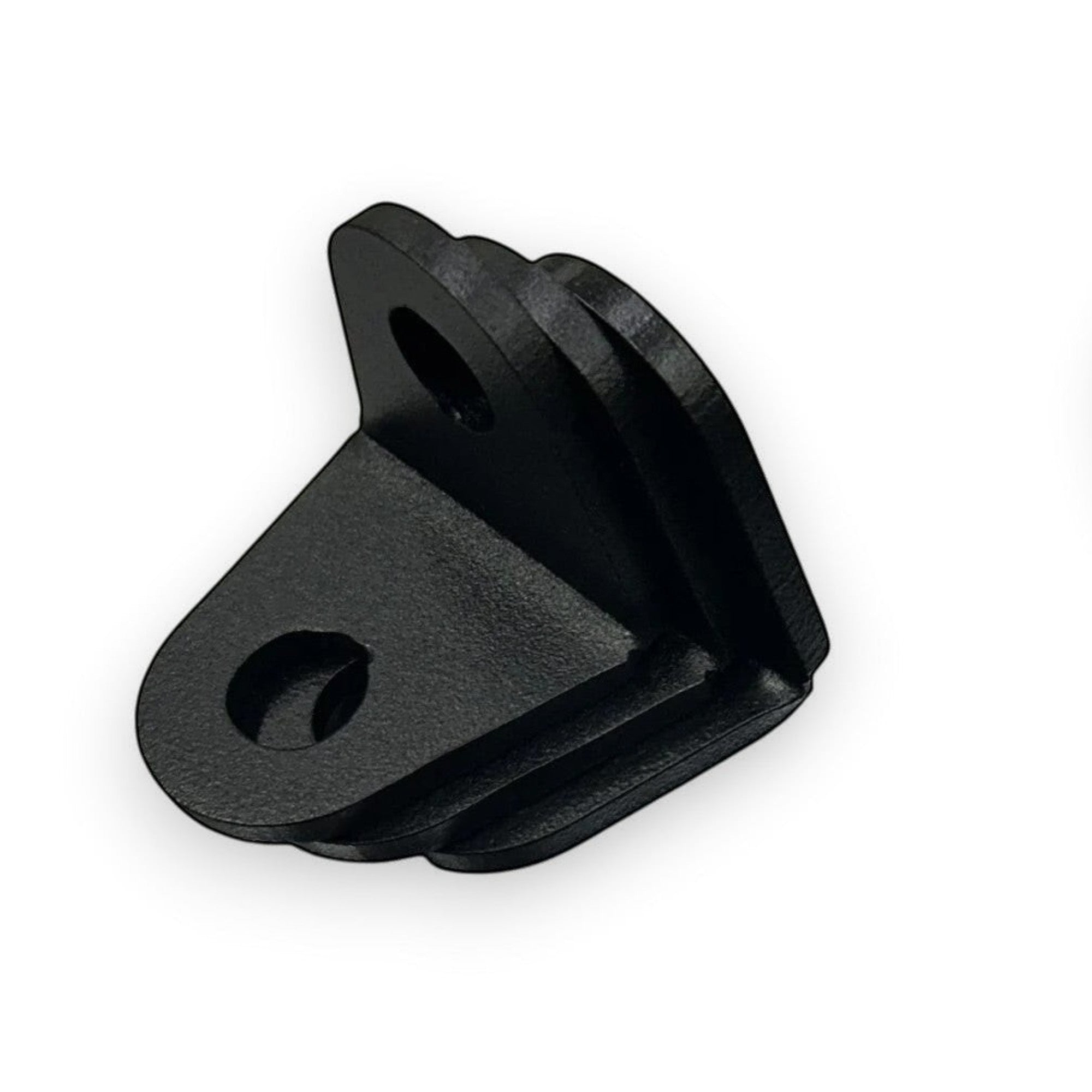 Henderson Race Shop Store black powder coated steel 90 degree 5 point racing harness floor adapter bracket