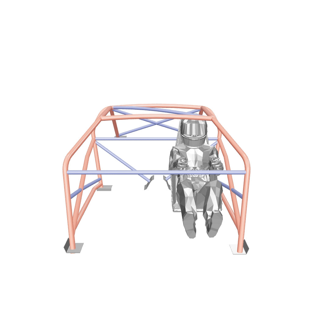 8.50 Roll Cage – 1982-1992 Camaro & Firebird with T-Tops